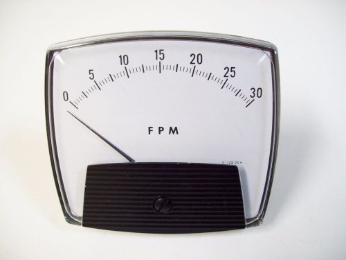 RAM METER 250 4 1/2&#039;&#039;0-30 FPM 0 - 30 METER GAUGE - NEW - FREE SHIPPING!