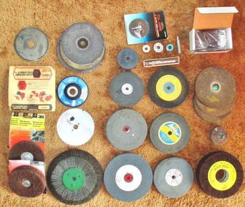 Grinding Wheels Cutting Wheels Sanding Wheels Polishing Wheels Sanding Mandrels