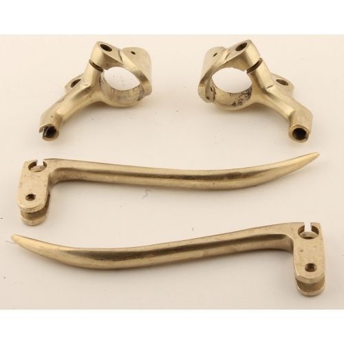 New BSA M20 CLUTCH BRAKE LEVER IN BRASS