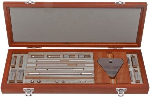 Mitutoyo 516-612 Square Gage Block Accessories Set, Inch (27 Piece Set)