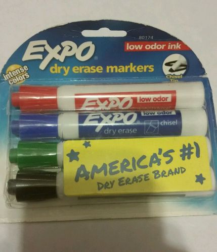 Expo 4 Pack Dry Erase Markers For White Board