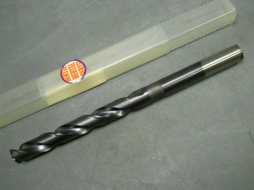 Hertel 41/64&#034; Max Output Taper Length Drill Bit 9&#034; OAL TiAlN HMT