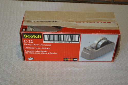 Scotch Heavy Duty Desk Multiple Roll Tape Dispenser C-22 New in Box