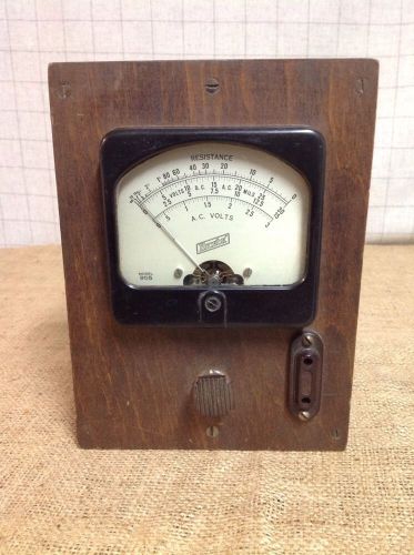 Antique Wood Bakelite Hickok Model 955 No Plug