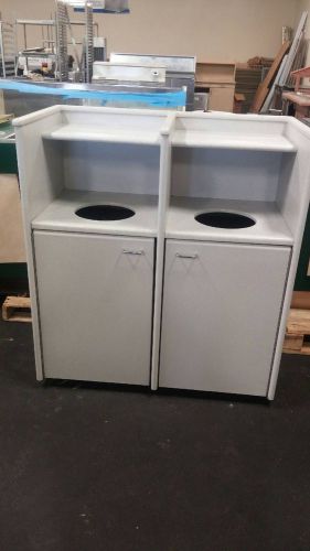 Fcc double trash container for sale