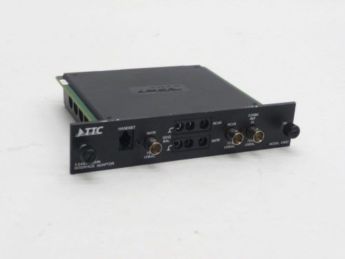 TTC 41800 2.048m Nx64k INTERFACE ADAPTER MODULE FOR FIREBERD 6000/6000A ANALYZER