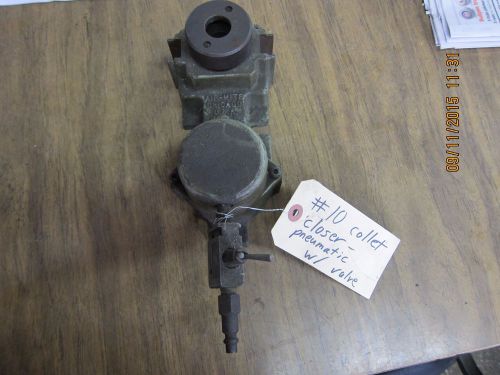 Air mite model # 10 collet fixture pneumatic collet for sale