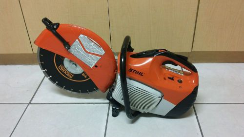 Stihl TS 420 Concrete Cut Off Saw New Diamond Blade Wet or Dry