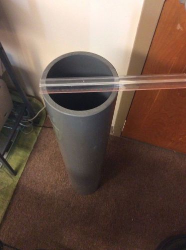 3 ft x 6.5 inches gray pvc schedule 80 sch 80 pipe for sale