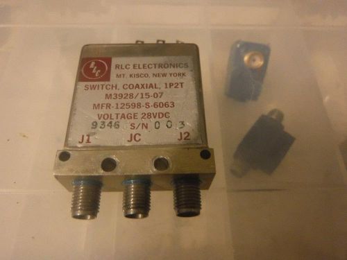 RLC  SPDT  Microwave Switch SMA, 18GHz, 28V