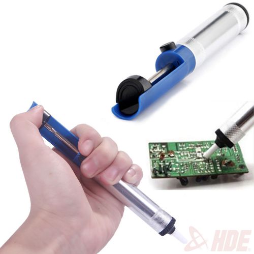 Metal Desoldering Pump Solder Sucker Lead Removal Soldering Iron Vacuum Tool New