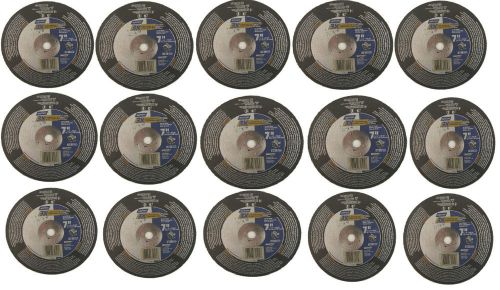 15pc Norton 7&#034; x 1/8&#034; Metal Cut Off Wheel 5/8 Arbor Blades Stainless Steel 89001