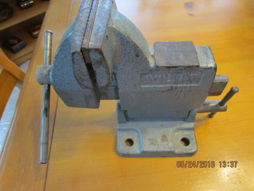 Rare Vintage Wilton #121122/121118  Pivoting 4 Inch Vise w/ Anvil Top