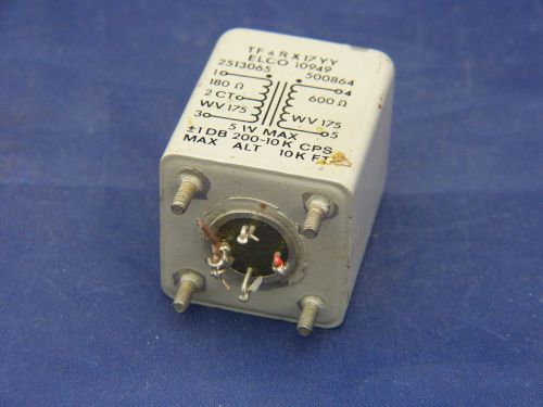 ELCO 10949 LINE AF TRANSFORMER TF4RX17YY