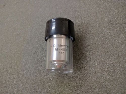 NEW NEWPORT M-40X 0.65 NA MICROSCOPE OBJECTIVE