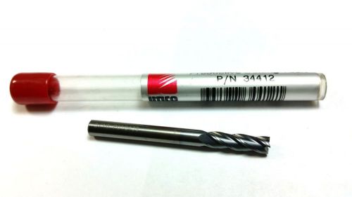 3/16&#034; IMCO PN:30721 Solid Carbide 4 Flute End Mill (Q 484)