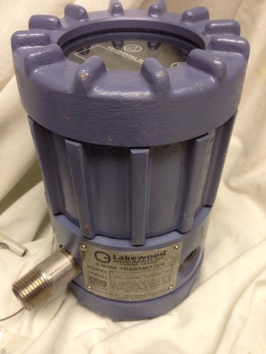 Lakewood Transfax Microprocessor 1720 SG WM 2 Wire Ph Flow Transmitter