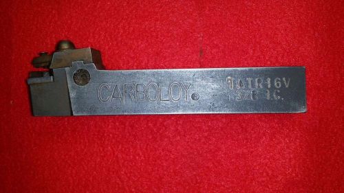 Carbaloy Indexable Tool Holder TATR16V 3/8 I.C. 1&#034; Square Shank