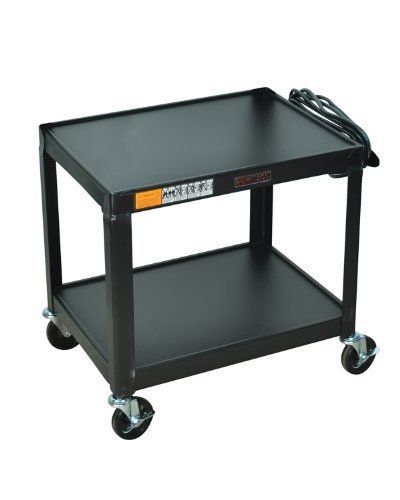 H wilson w26e welded steel cart  26&#034; h  black for sale