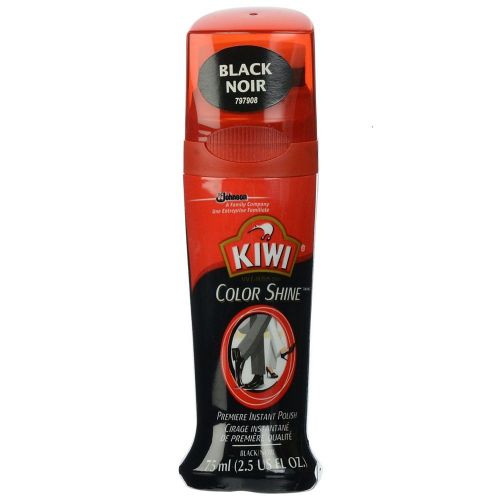 Kiwi color shine premiere instant polish, black 2.5 oz (pack of 6) for sale