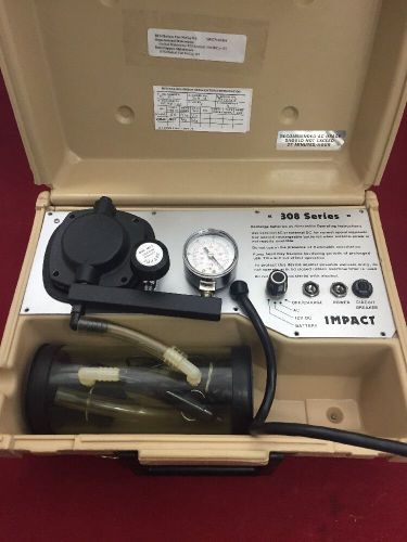 IMPACT 308M Portable Suction Apparatus Pump Oropharyngeal Poor Condition Unit 1