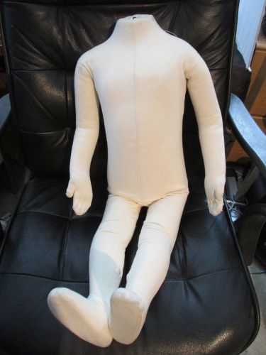 30&#039;&#039; Toddler Child Full Body Mannequin Headless Foam Display Form Cloth Covered