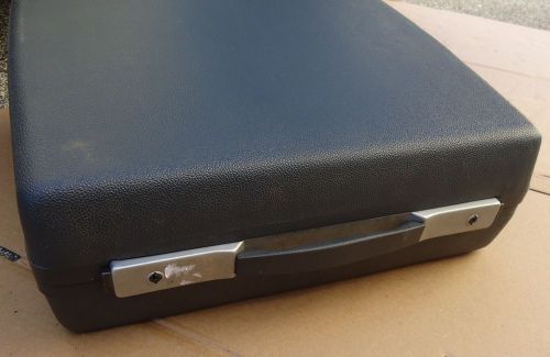 vtg olympia international SKE typewriter carrying storage case,replacement parts