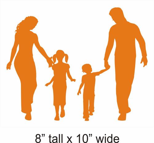 Car Vinyl Sticker Natural Family Planning Decals Truck Window Bumper -1685