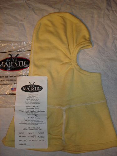 MAJESTIC PAC IIA Nomex BRAND NEW Hood, Firefighting/Hot Work **FREE SHIPPING**