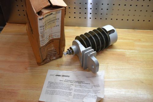 Ohio Brass 10kV Dyna Var Polymer Surge Arrester 217-259-86-22 10kV NEW