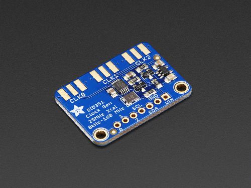 Adafruit Si5351A Clock Generator Breakout Board 8KHz to 160MHz Arduino 3.3v 5v