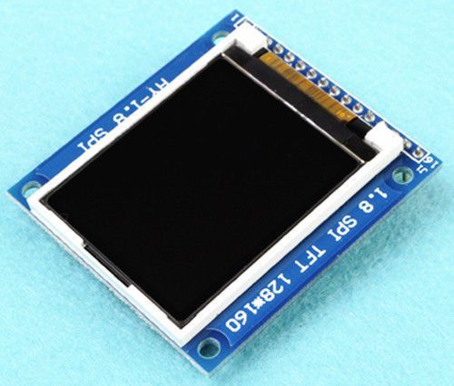 1pcs 1.8&#034; inch serial spi tft lcd display 128x160 + pcb adapter with sd socket for sale