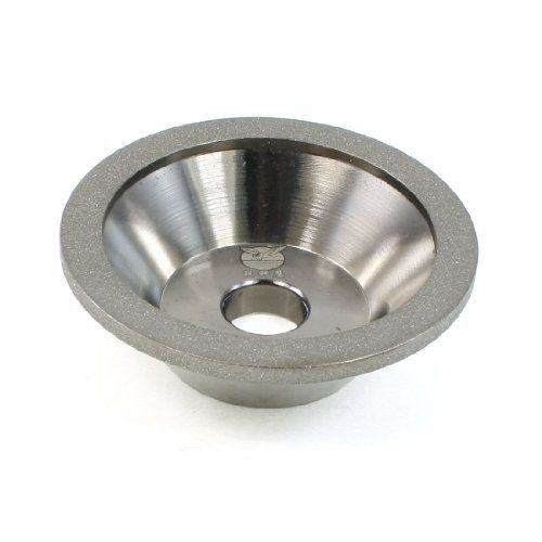 100mm Outside Dia 35mm Thickness Bowl Shape Diamond CBN Grinding Wheels 200#