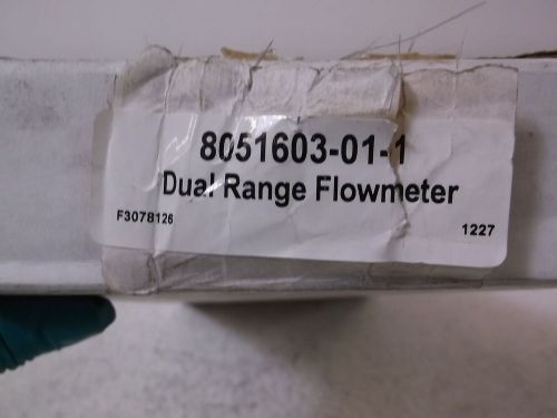 8051603-01-0 DUAL RANGE FLOWMETER *NEW IN A BOX*