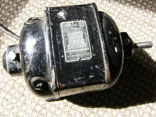 Vintage Leland Electric Motor AC Repulsion Induction Dayton Ohio Industrial 1/3