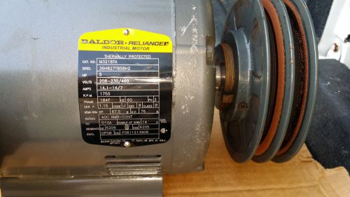 Baldor Electric Motor 5hp 3ph 1725RPM