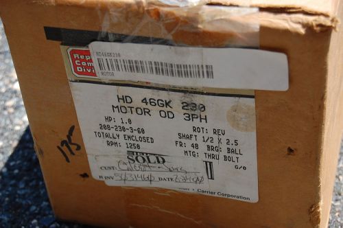 HD46GK230C GE Electric Blower Motor Carrier Bryant Payne 1hp 3P 208-240v 1115rpm