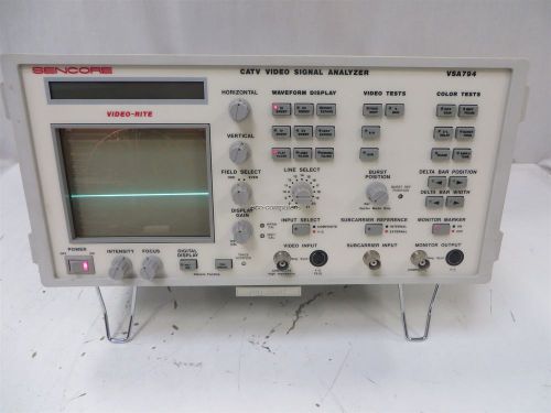 Sencore VSA794 CATV Video Signal Analyzer