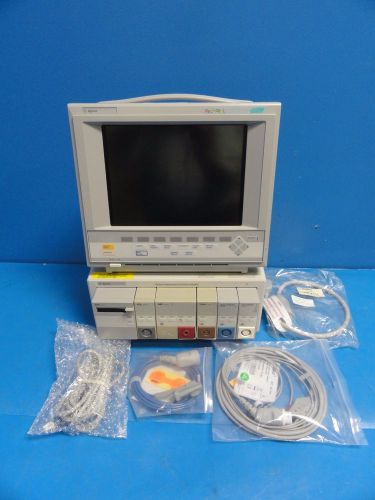 Agilent Viridia 24C Neonatal Color Monitor W/ Rack (CO2 BP SpO2 EKG Temp Print)