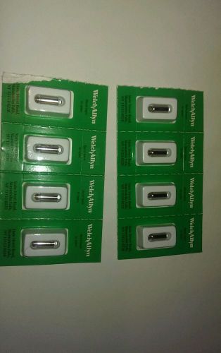 LOT of 8 Welch Allyn Bulb # 03100 NEW 3.5V Halogen Lamp