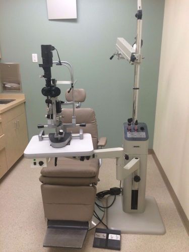 Lane package  reliance 980 chair 7800 stand slit lamp hand instruments projector for sale