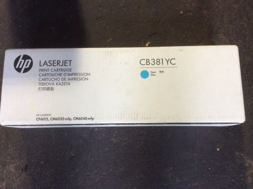 HP CB381YC identical to: HP CB381A **brand new sealed**