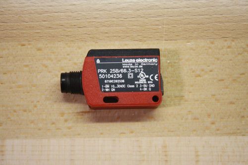 LEUZE PRK 25B/66.3.03-S12 PHOTOELECTRIC SENSOR  50104236