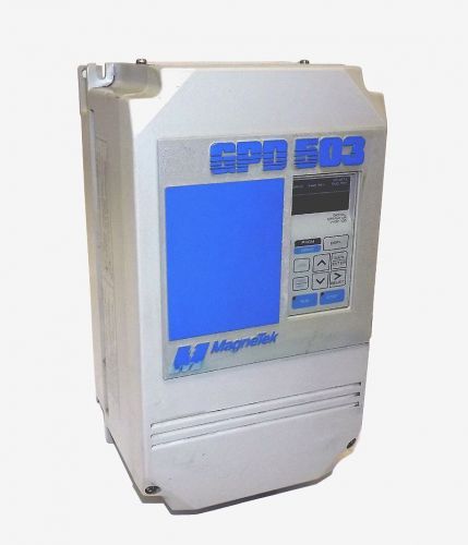 Magnetek gpd 503 inverter ds316 ac motor drive 10 hp / 7.5 hp 460v 3-ph ds-316 for sale