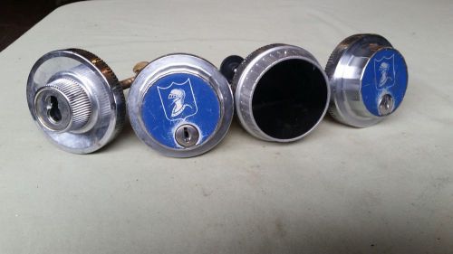 Misc. 2 Knight Safe Brand Safe Dials w/ Spindles, set of 4