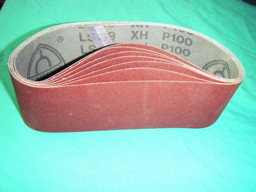 Klingspor 7-pack Sanding Belts #4,150 grit, 3 x 21, Made in Germany