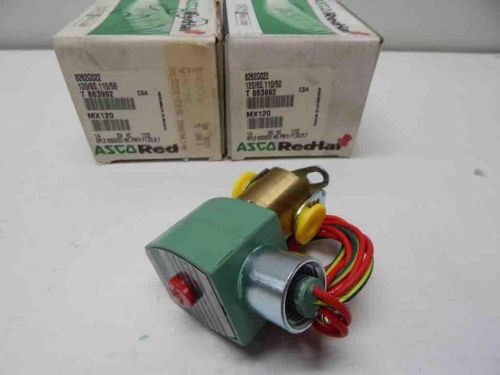 NEW! Asco 8262G022 Solenoid Valve 1/4 NPT 140PSI Gas /90 PSI Oil/165 PSI Water