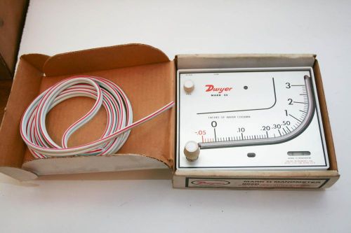 DWYER INSTRUMENTS MARK II Model 25 Manometer