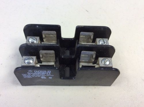 Ferraz Shawmut Gould 30352 2 Pole Fuse Holder 600 V 30 Amp