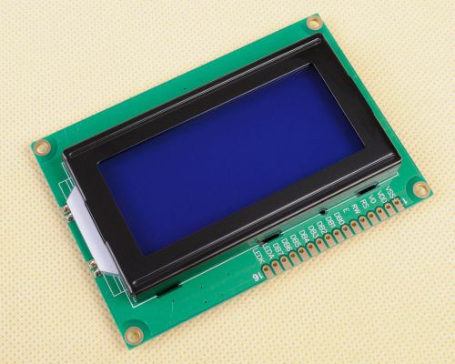1pcs new 1604 16x4 character lcd display module 5v lcm blue blacklight for sale
